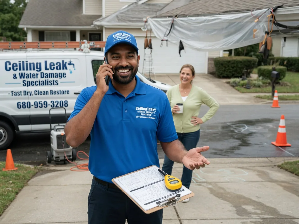 Ceiling Leak Cleanup Grenora, ND FAQs